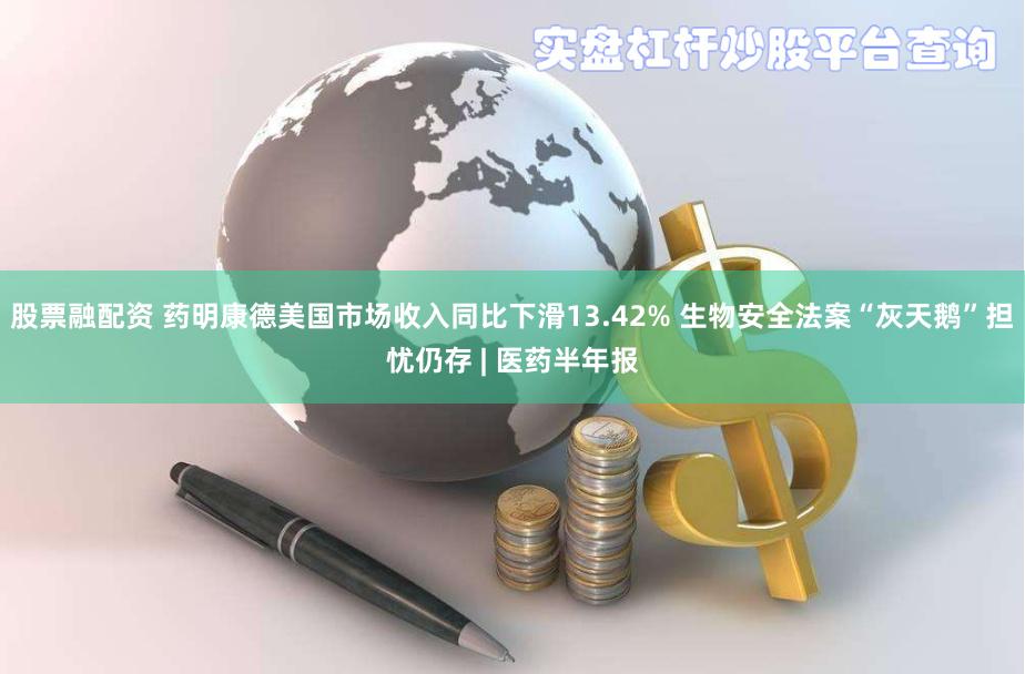 股票融配资 药明康德美国市场收入同比下滑13.42% 生物安全法案“灰天鹅”担忧仍存 | 医药半年报